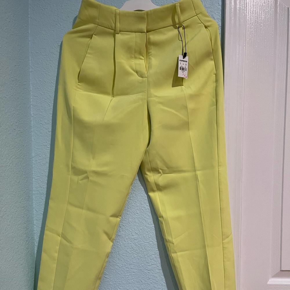 Women’s formal express ankle high rise pant size 2R